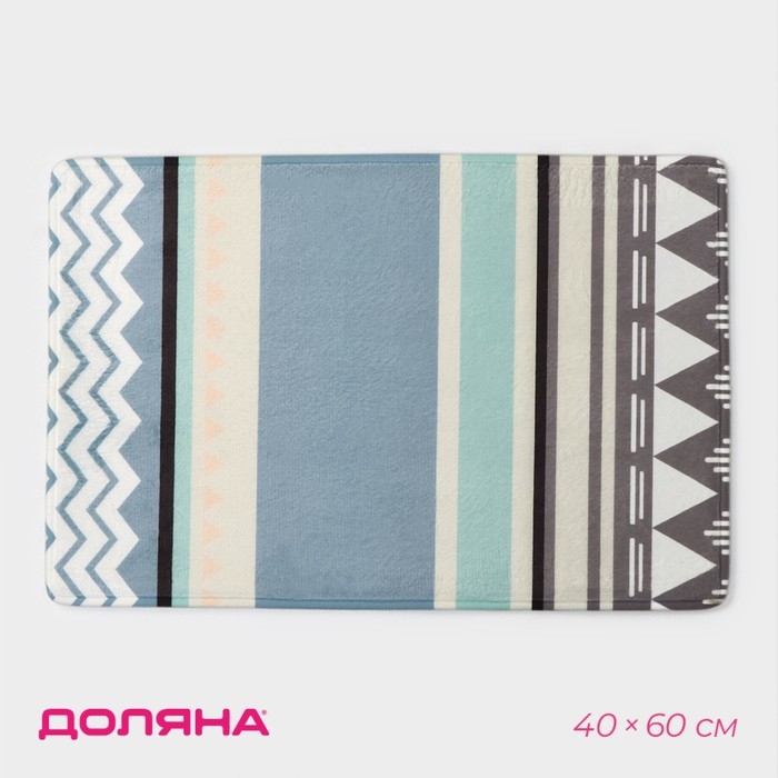Коврик для ванной и туалета Доляна &laquo;Тера&raquo;, 40&times;60 см