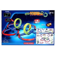 Автотрек &laquo;Супер скорость&raquo;, мёртвая петля, работает от батареек