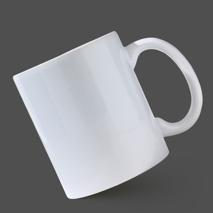 Кружка керамическая &laquo;Биг босс&raquo;, 320 мл, цвет белый