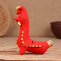 Абашевская игрушка "Петушок", 11х5х12 см, Кукушкин И.И. Абашевская игрушка "Петушок", 11х5х12 см, Кукушкин И.И.