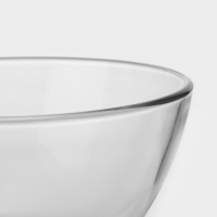 Салатник стеклянный «Гладкий», 500 мл, d=13 см Салатник стеклянный «Гладкий», 500 мл, d=13 см