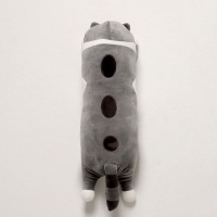 Мягкая игрушка «Котик», с пледом, 65 см, цвет серый Мягкая игрушка «Котик», с пледом, 65 см, цвет серый