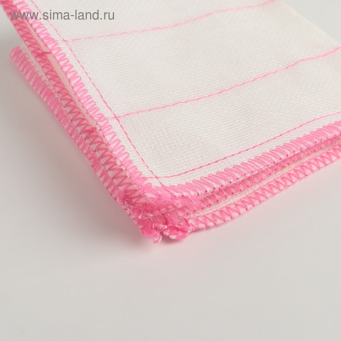 Набор салфеток для мытья посуды Доляна, 30&times;30 см, 3 шт