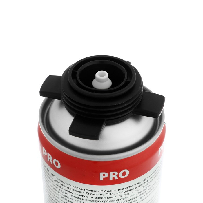 Пена монтажная Soudal Profil 65, пистолетная, летняя, до 65 л, 820 мл Пена монтажная Soudal Profil 65, пистолетная, летняя, до 65 л, 820 мл