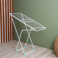 Сушилка для белья напольная складная, рабочая длина 20 м, цвет белый Сушилка для белья напольная складная, рабочая длина 20 м, цвет белый