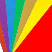 Картон цветной А4 мелованный односторонний 10 листов 10 цветов &laquo;1 сентября:Совушка&raquo; золото и серебро 220 г