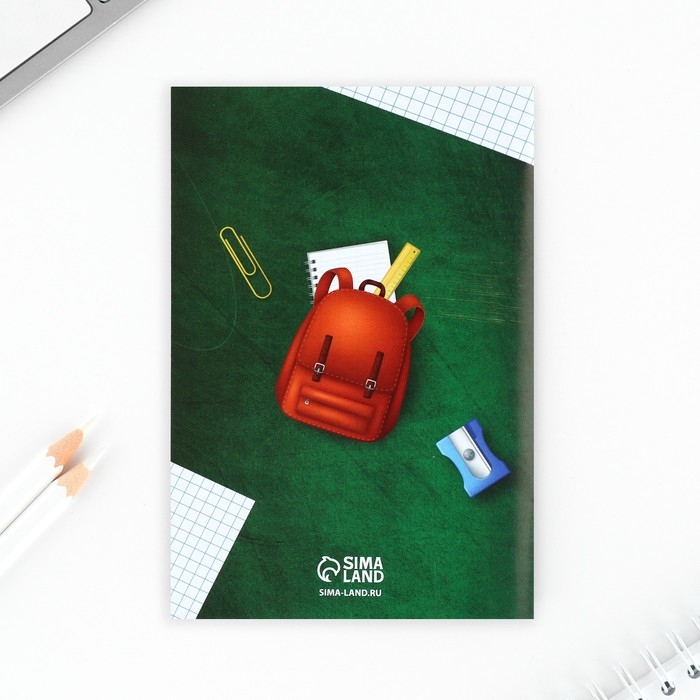 Подарочный набор на выпускной: Блокнот А6, 32л, наклейки и магнитные закладки 2 шт &laquo;Выпускник&raquo;