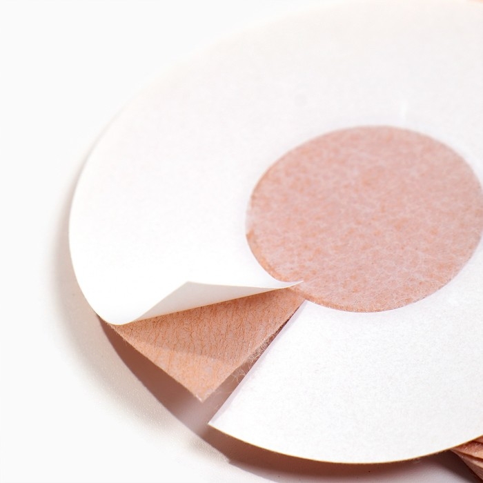 Накладки для груди, нетканые одноразовые, 6,5 см, 5 пар в упаковке