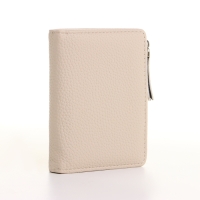 Кошелёк женский на кнопке, цвет бежевый Кошелёк женский на кнопке, цвет бежевый