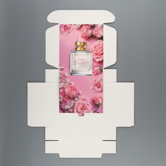 Коробка подарочная складная, упаковка, &laquo;With love&raquo;, 16.5 х 16,5 х 5 см