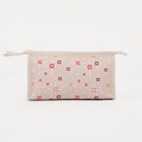 Косметичка на молнии, цвет бежевый Косметичка на молнии, цвет бежевый