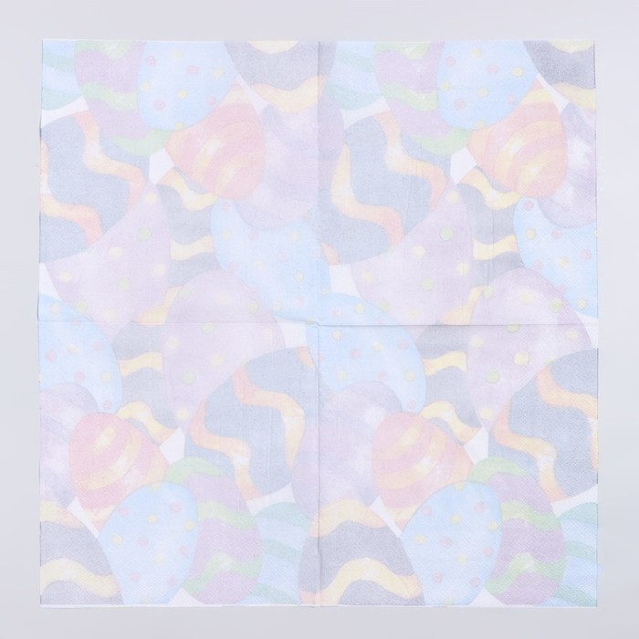 Салфетки бумажные «Пасхальные яички», 33х33 см, набор 20 шт Салфетки бумажные «Пасхальные яички», 33х33 см, набор 20 шт