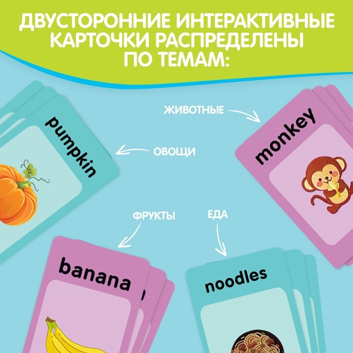 Обучающий набор &laquo;Мои первые английские слова&raquo;, звук