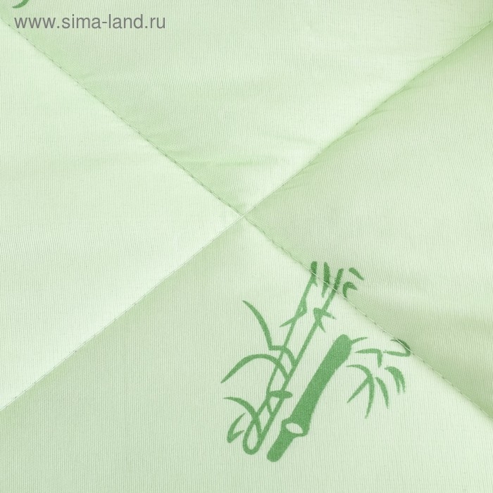 Одеяло Бамбук 140х205 см, полиэфирное волокно 200 гр/м, пэ 100%