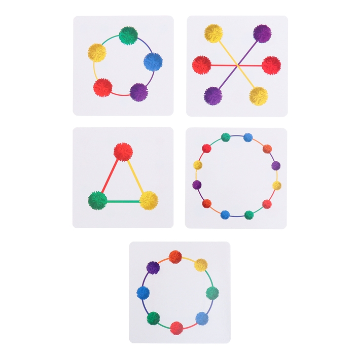 Развивающий набор «Умные мячики», по методике Ф. Фрёбеля, 10 заданий, 3+ Развивающий набор «Умные мячики», по методике Ф. Фрёбеля, 10 заданий, 3+