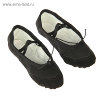 Балетки спортивные, р. 24, длина стопы 16 см, цвет чёрный Балетки спортивные, р. 24, длина стопы 16 см, цвет чёрный