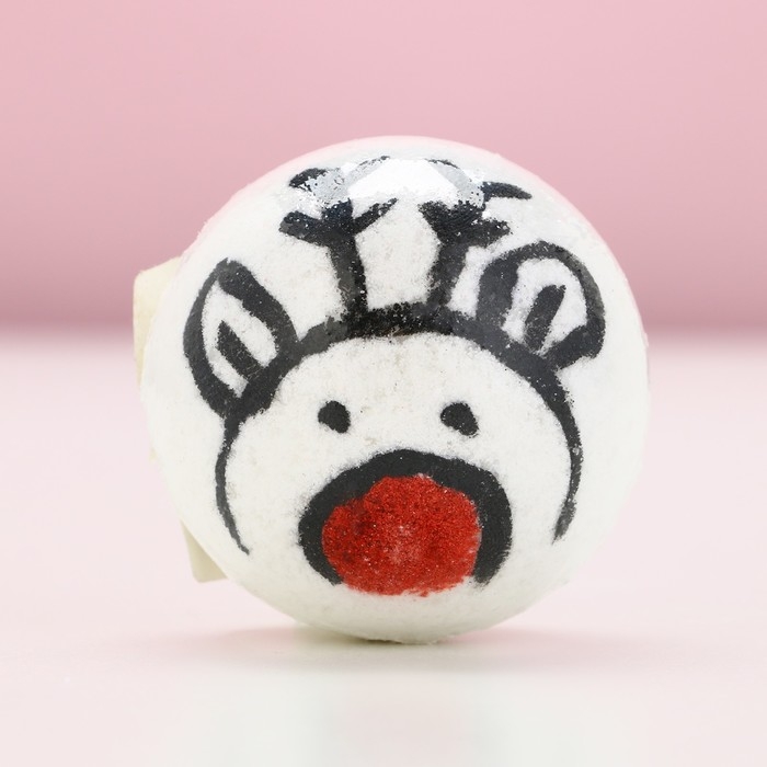 Бомбочка для ванны «Оленёнок Эби», 120 г, аромат пломбира, Новый Год Бомбочка для ванны «Оленёнок Эби», 120 г, аромат пломбира, Новый Год