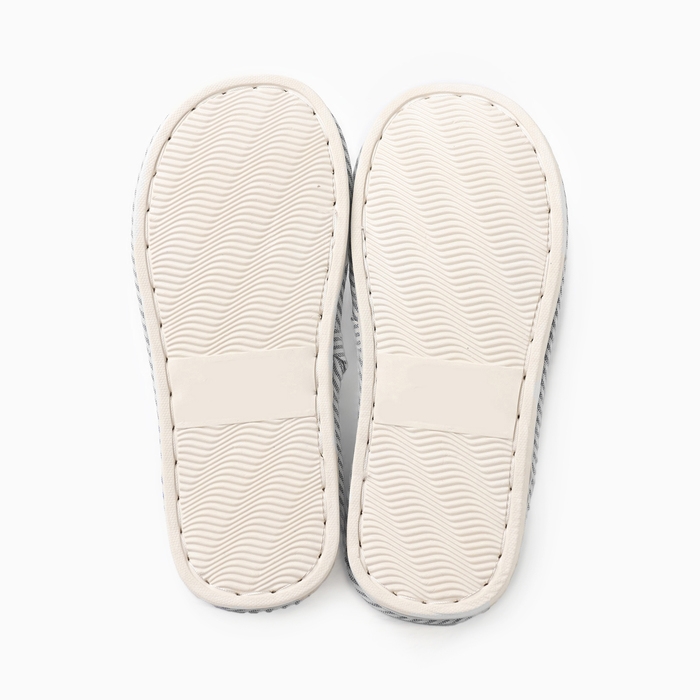 Тапочки женские, размер 40-41, цвет серый Тапочки женские, размер 40-41, цвет серый