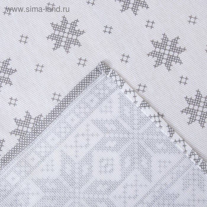 Скатерть Скатерть "Сканди стиль" 220х146 см, 100% хлопок, 164 г/м2