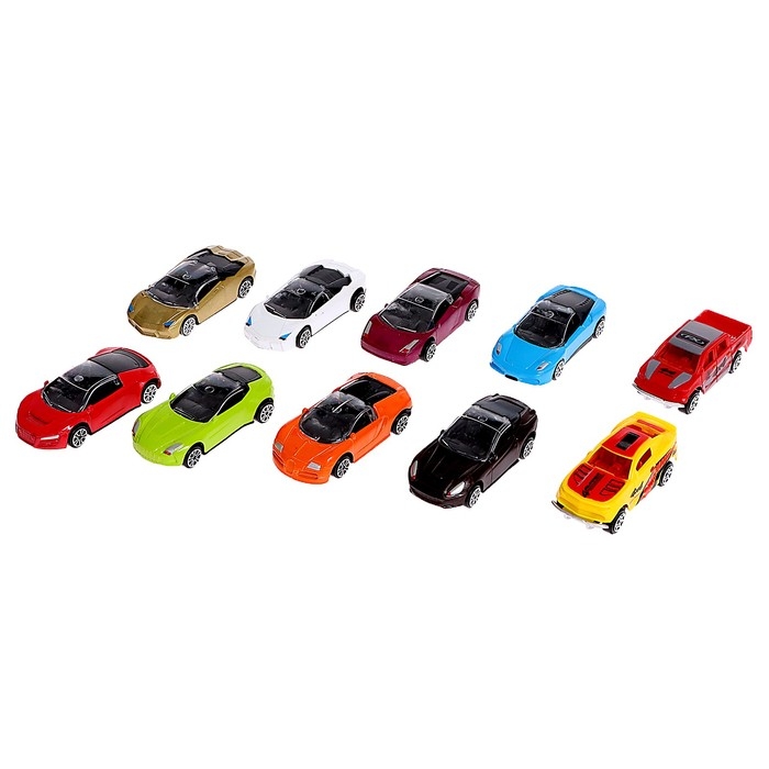 Автотрек &laquo;Дино-трек&raquo;, с запуском, звуковые эффекты, с 10 машинами