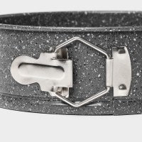 Форма для выпечки Доляна &laquo;Мрамор&raquo;, 17&times;7 см, съёмное дно, антипригарное покрытие, цвет серый