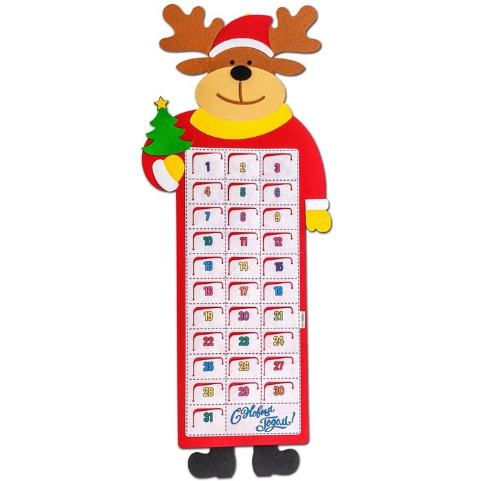 Коврик-пазл &laquo;Большой адвент. Олень&raquo;