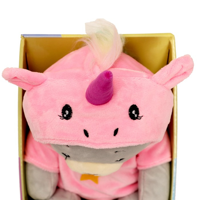 Мягкая игрушка &laquo;Медвежонок Лаппи - единорожка&raquo;, 22 см