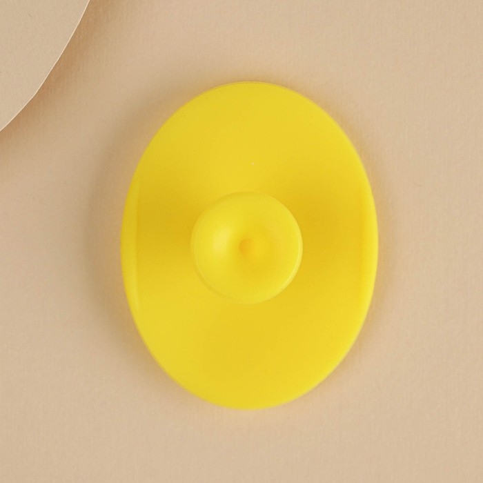 Массажер для лица, спонж для умывания &laquo;Расцветай&raquo;, 6.5 х 5 см