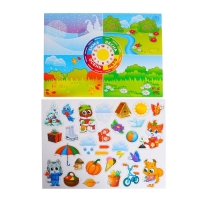 Магнитный конструктор-планшет &laquo;Времена года&raquo;