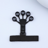 Массажёр для разработки рук и пальцев, с манжетом, 8 &times; 14 &times; 2,8 см, цвет чёрный