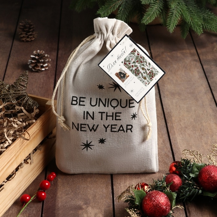 Набор в мешочке Этель "Теплых пожеланий": полотенце 40х70 см, формочки для запекания - 3 шт. 1064493