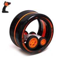 Перевёртыш радиоуправляемый &laquo;Вращение&raquo;, работает от аккумулятора, цвет белый