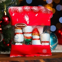 Новый год. Фигурки из молочного шоколада "Снеговик", в пакете, 63 г Новый год. Фигурки из молочного шоколада "Снеговик", в пакете, 63 г