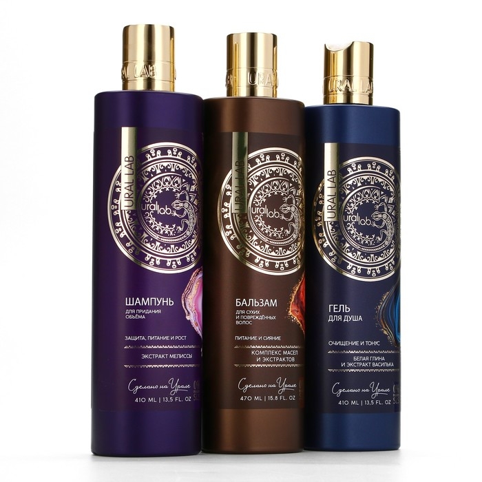 Бальзам для волос, комплекс масел и экстрактов, питание и сияние, 470 мл, URAL LAB Бальзам для волос, комплекс масел и экстрактов, питание и сияние, 470 мл, URAL LAB