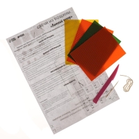 Свеча своими руками. Свечи из вощины &laquo;Летний вечер&raquo;, набор для творчества