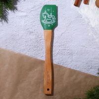 Новый год. Лопатка силиконовая &laquo;Лошадка&raquo;, 23.3 х 4.3 см