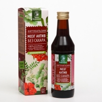 Биологически активная добавка к пище "Фитобальзам "Мозг актив" 240мл (без сахара) Биологически активная добавка к пище "Фитобальзам "Мозг актив" 240мл (без сахара)