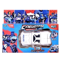 Робот &laquo;Полицейский внедорожник&raquo;, трансформируется