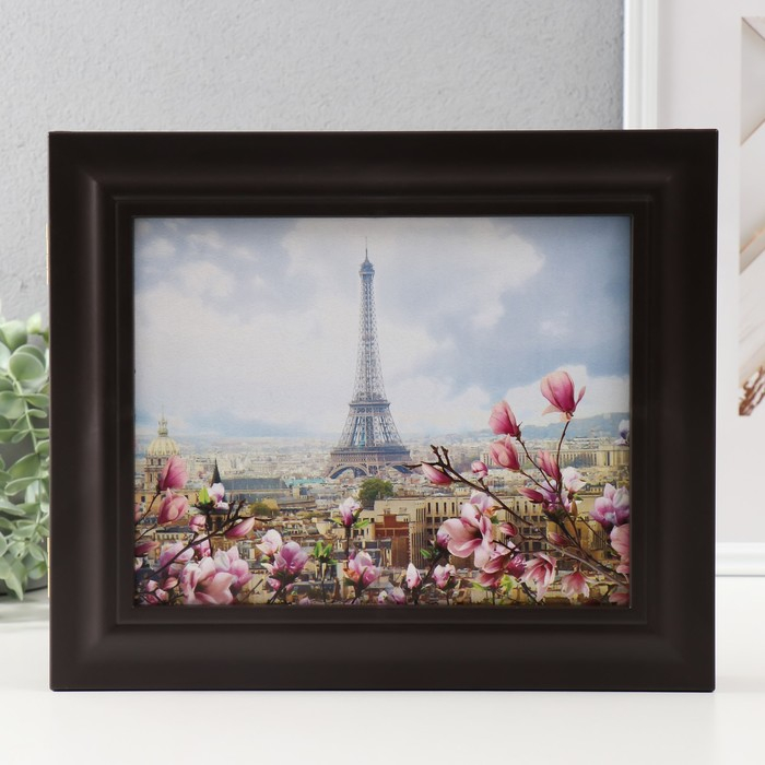 Ключница "Вид на город" Венге  26,5х31,5х4,5 см