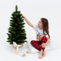 Пижама детская новогодняя KAFTAN "Family", размер 34 (122-128)