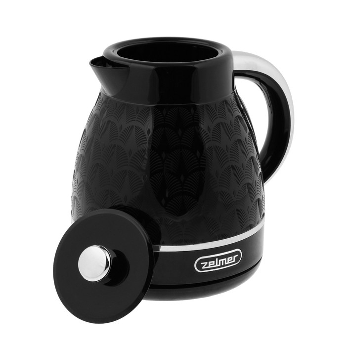Чайник электрический Zelmer ZCK7640, пластик, 1.7 л, 2200 Вт, чёрный Чайник электрический Zelmer ZCK7640, пластик, 1.7 л, 2200 Вт, чёрный