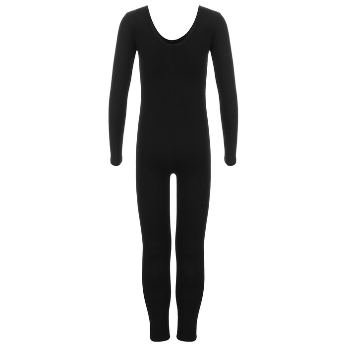 Комбинезон для гимнастики и танцев Grace Dance, р. 30, цвет чёрный