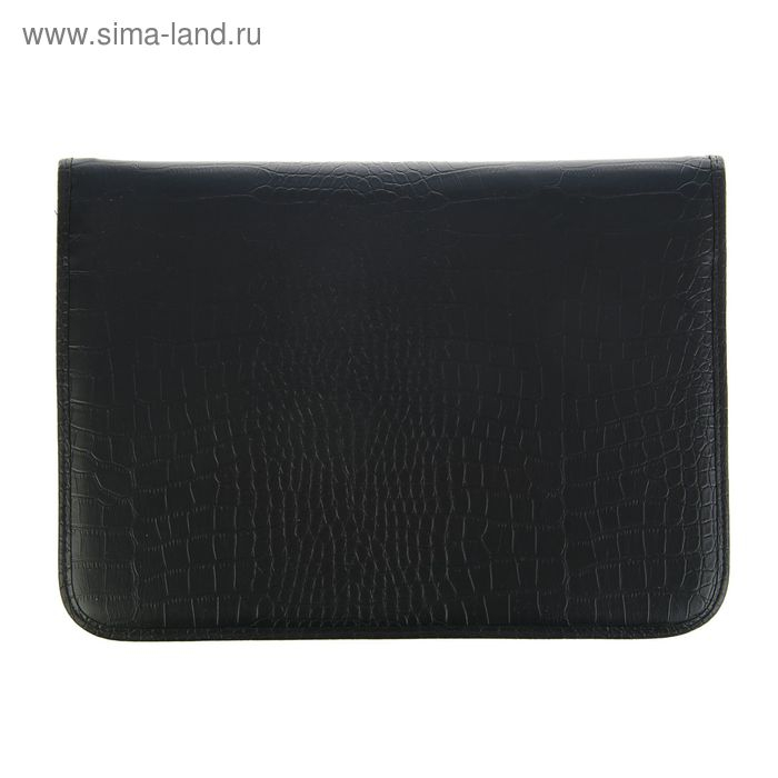 Папка деловая, искусственная кожа, для бумаг, 350 х 250 х 30 мм, 1 отделение, на замке, 3Д06 Папка деловая, искусственная кожа, для бумаг, 350 х 250 х 30 мм, 1 отделение, на замке, 3Д06 "Крокодил"