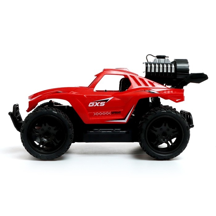 Джип радиоуправляемый &laquo;Вездеход&raquo;, с эффектом дыма, цвет красный