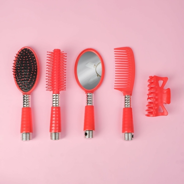 Набор парикмахерский, 5 предметов, цвет МИКС Набор парикмахерский, 5 предметов, цвет МИКС