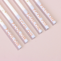 Набор свечей в торт, 6 штук "Исполнение желаний", 16,5 см, белый с золотом Набор свечей в торт, 6 штук "Исполнение желаний", 16,5 см, белый с золотом