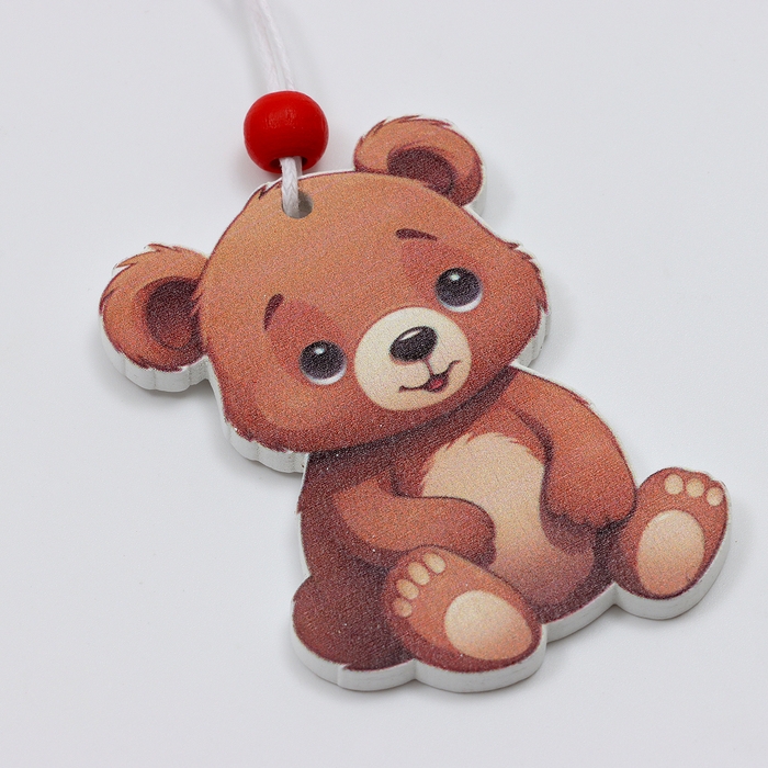 Набор подвесок в деревянной подарочной упаковке 12 шт.13x13x2 см Набор подвесок в деревянной подарочной упаковке 12 шт.13x13x2 см