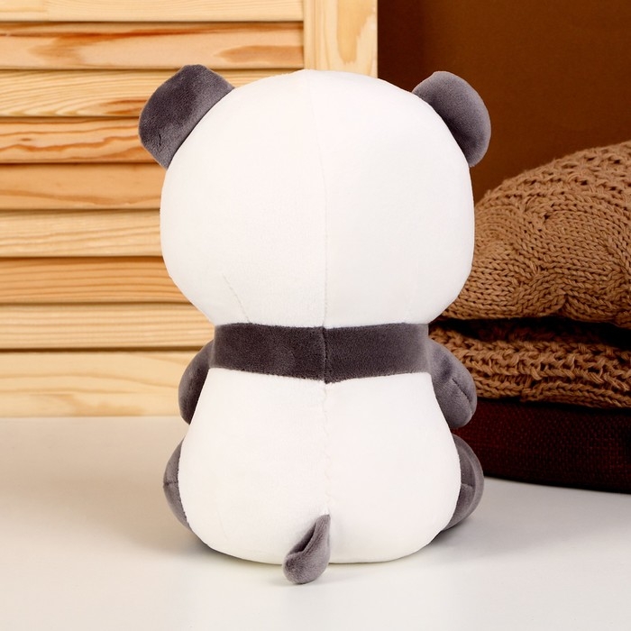 Мягкая игрушка &laquo;Панда&raquo;, размер 22 см, цвет серо-белый