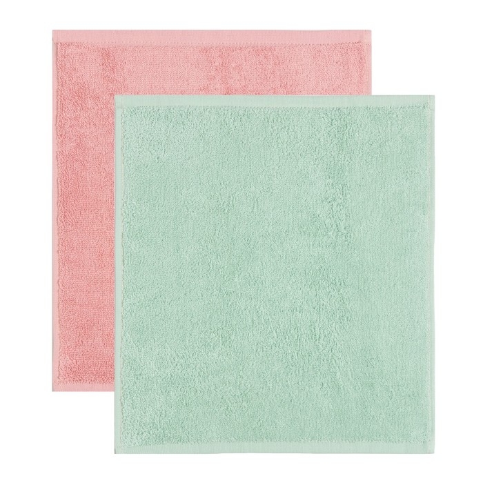 Набор махровых полотенец Этель &laquo;Маме&raquo; 30х30 см-4шт, 100% хлопок 340 гр/м2