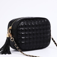 Сумка кросс-боди на молнии, цвет чёрный Сумка кросс-боди на молнии, цвет чёрный